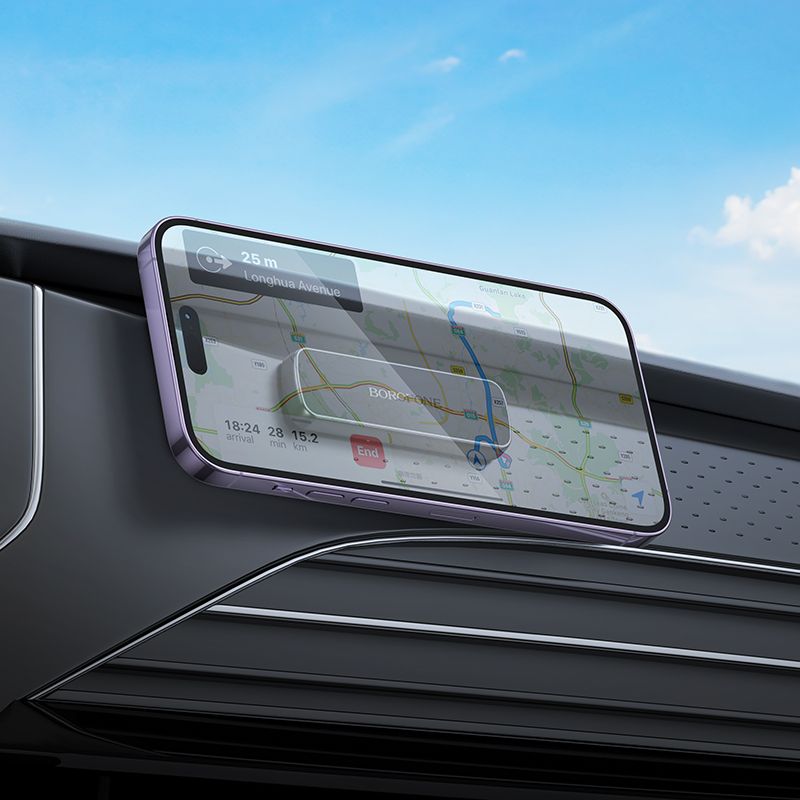 BOROFONE BH121 Eternal magnetic car holder - black gray