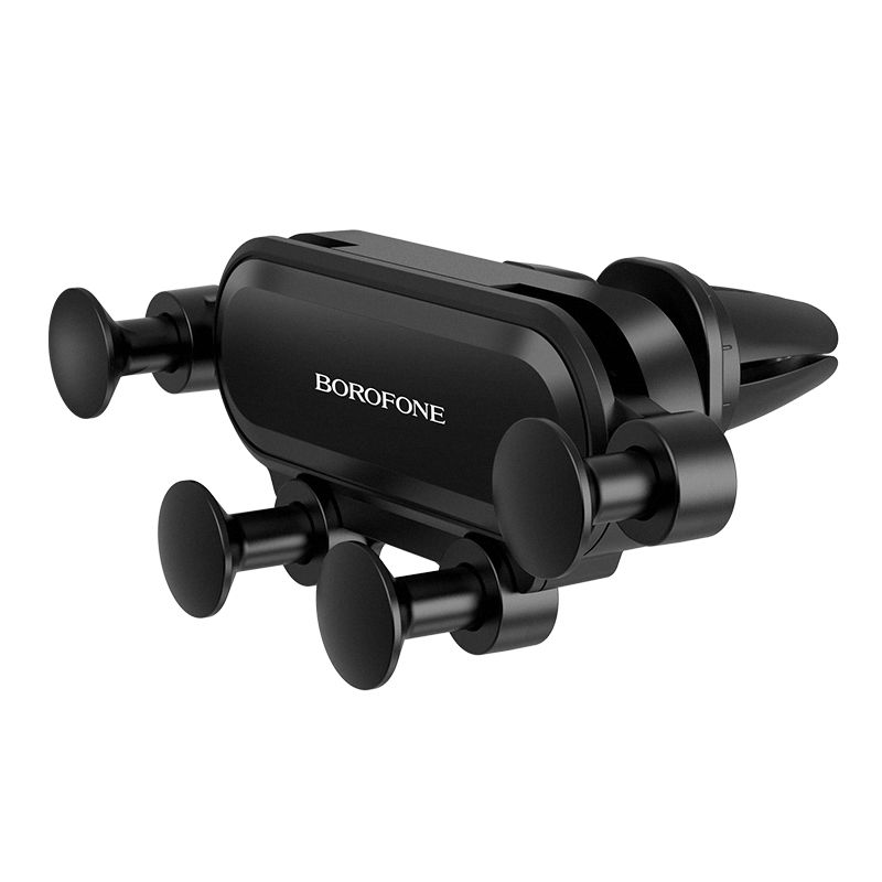 BOROFONE BH19 Eddie air outlet gravity in-car holder - black