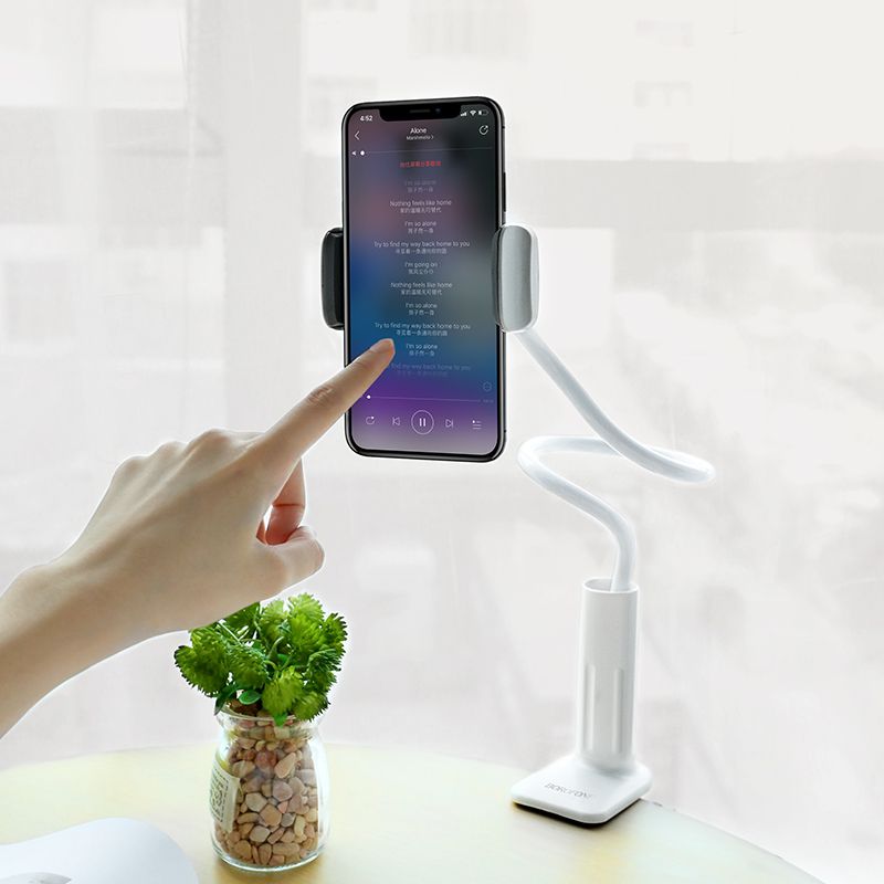 BOROFONE BH23 Bright shell mobile phone stand - white