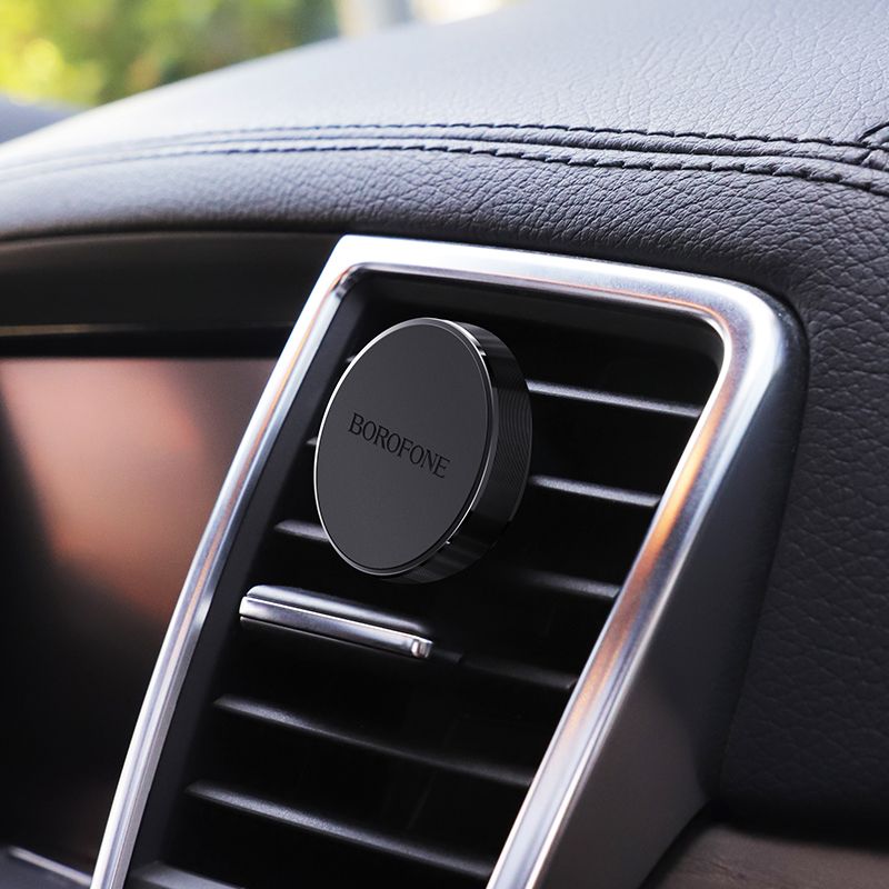 BOROFONE BH8 Air outlet magnetic in-car holder - silver