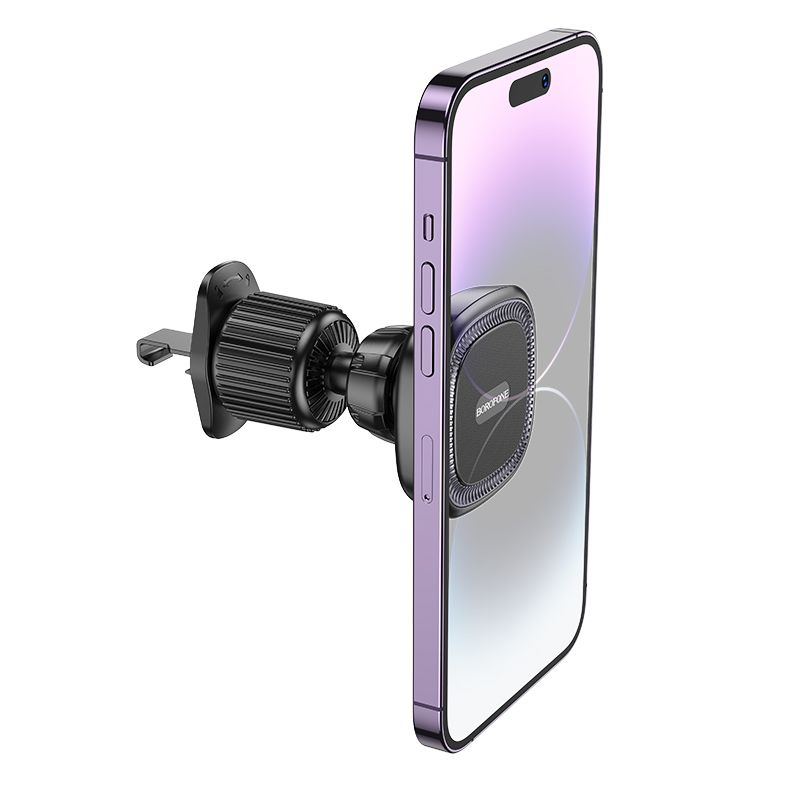 BOROFONE BH96 NT Ice magnetic car holder(air outlet) - black gray