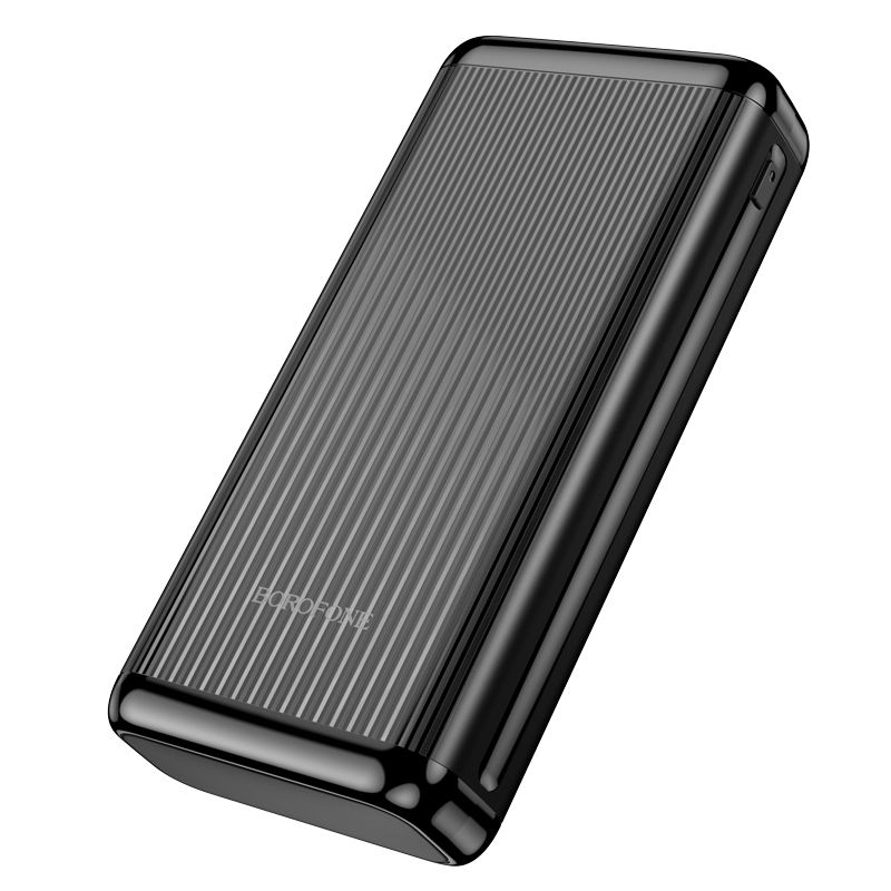 BOROFONE BJ42A Speed of 22.5W+PD20W fully compatible power bank with digital display(20000mAh) - black