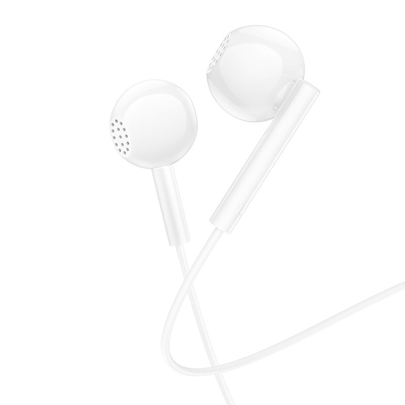 BOROFONE BM76 Ocean universal earphones with microphone - white