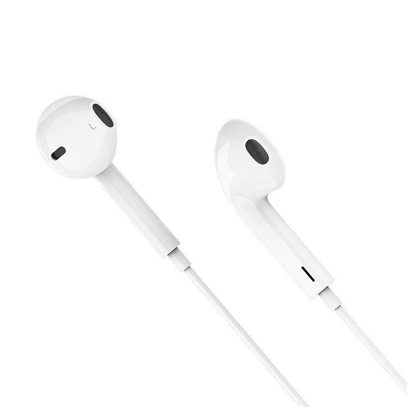 BOROFONE BM80 Magnificent Type-C wire-controlled digital earphones with microphone - white