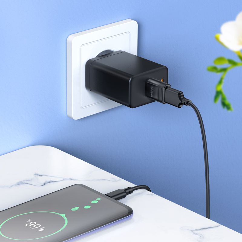 BOROFONE BV18 Type-C male to USB female USB3.0 adapter - black