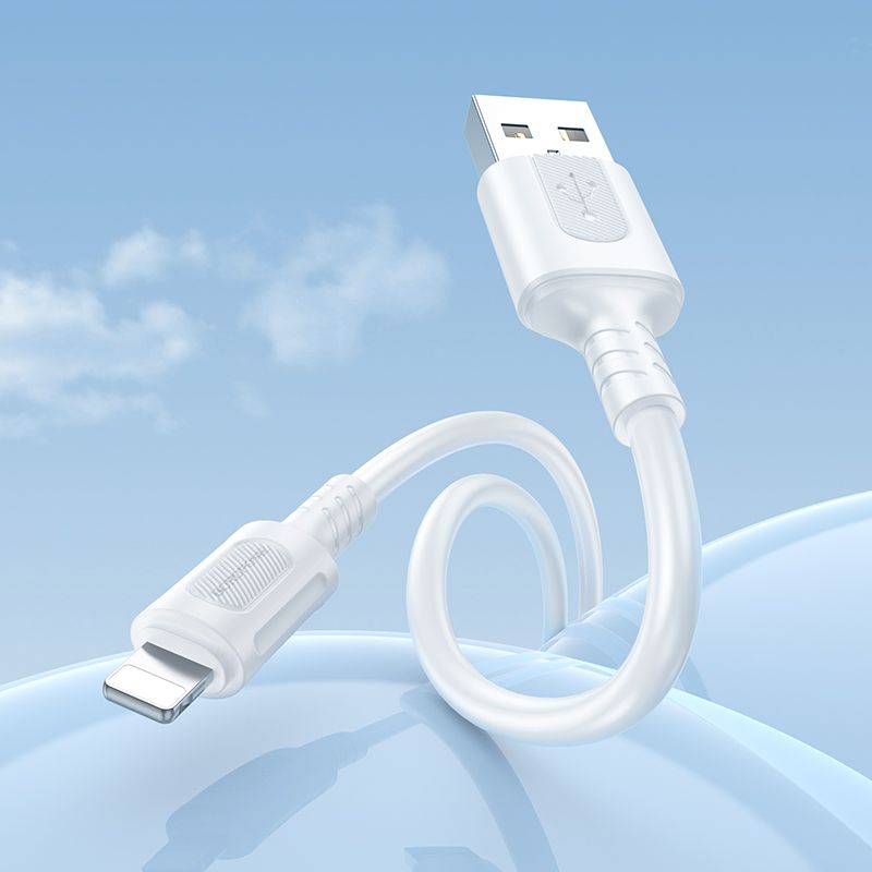 BOROFONE BX111 Feliz charging data cable iP(packaged) - white