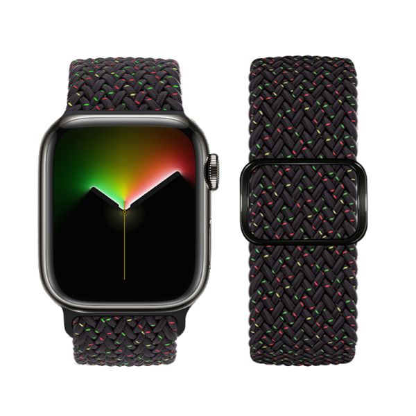Apple Watch 38 / 40 / 41 / 42mm hoco. iWatch WA05 Jane Eyre series sliding buckle ultra-thin nylon strap - star black