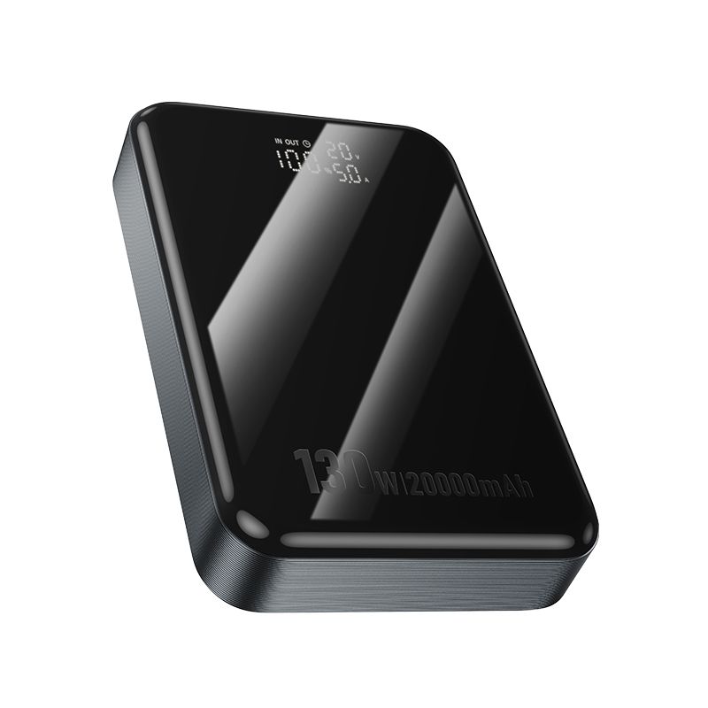 hoco. Q30A Fast charge 130W power bank 20000mAh - metal gray