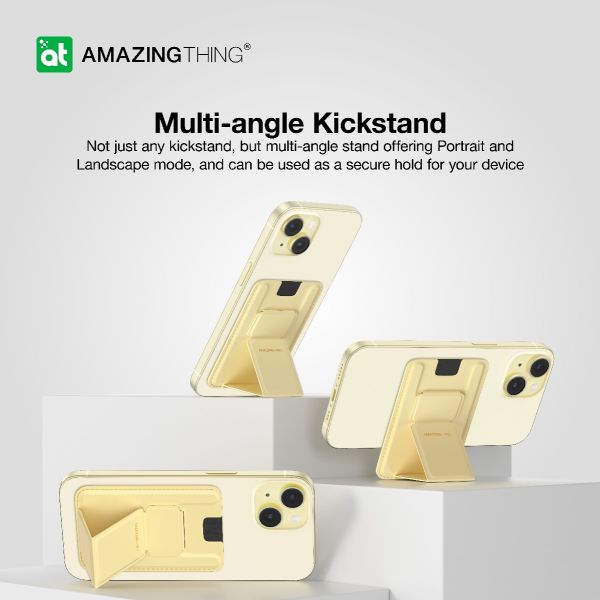 AMAZINGTHING Edition Mag Mag Wallet (MagSafe Compatible) - Beige