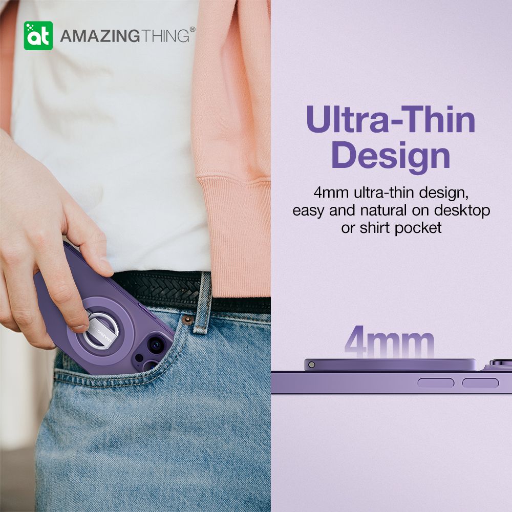 AMAZINGTHING Titan Phone Grip (MagSafe Compatible) - New Purple
