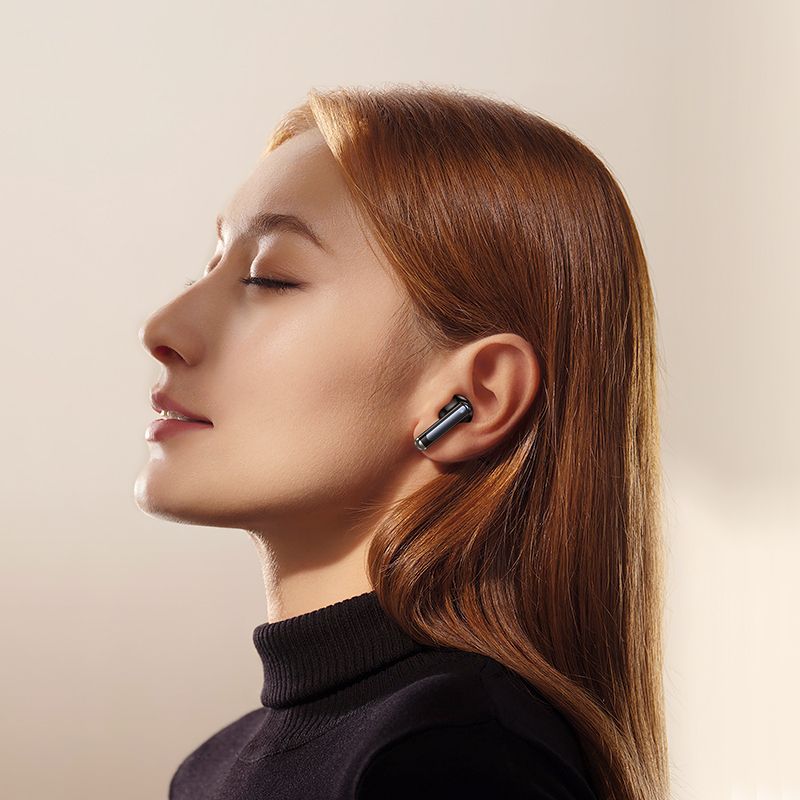 hoco. EQ18 Field ANC Active Noise Cancellation ENC true wireless BT headset - milky white