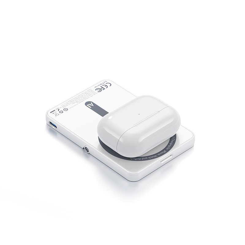 LITO LP03 5000mAh Qi2 15W Ultra AI 5in1 Mag (MagSafe Compatible) - White