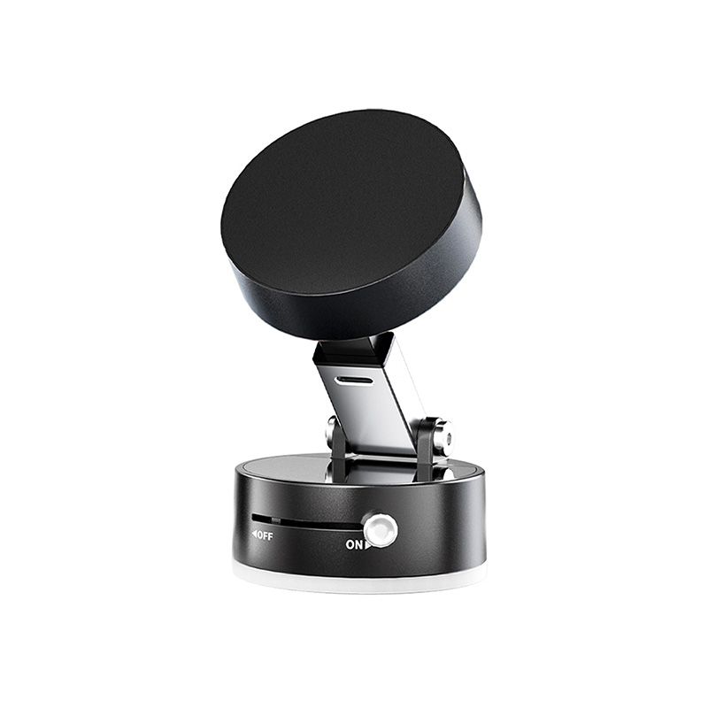 LITO LW03 Super Mag Force Vacuum Sucker Phone Stand (MagSafe Compatible) - Black