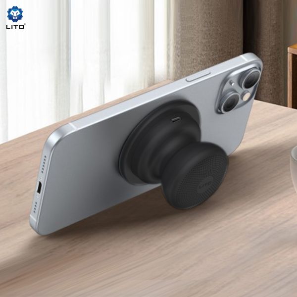 LITO LS04 Mag MINI Bluetooth Speaker (MagSafe Compatible) - Black