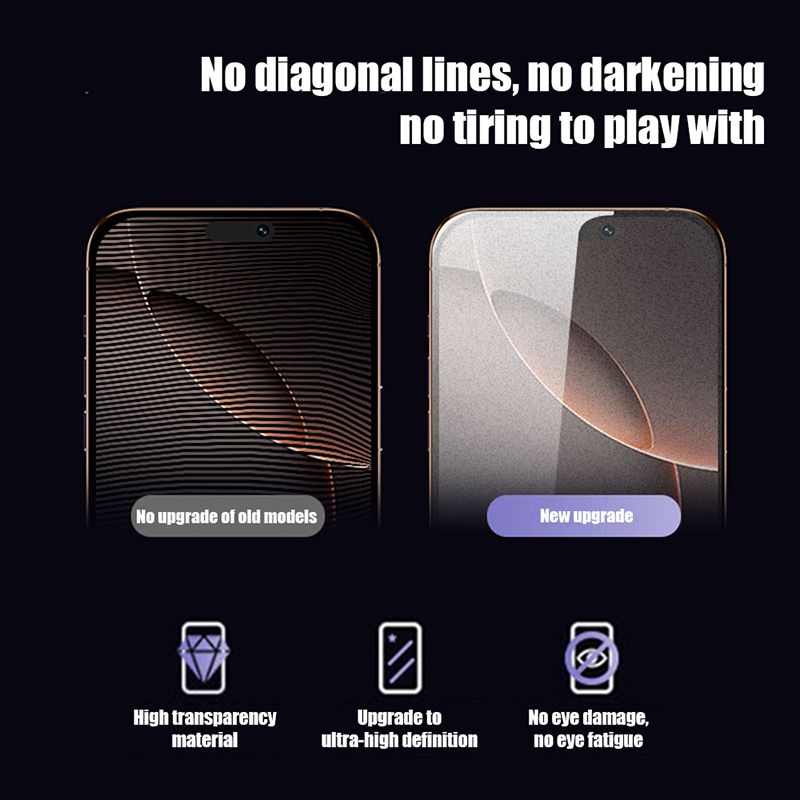 iPhone 13 / 13 Pro / 14 / 16e LITO LT - D11 D Matte Full Glass With Tools ESD - Black