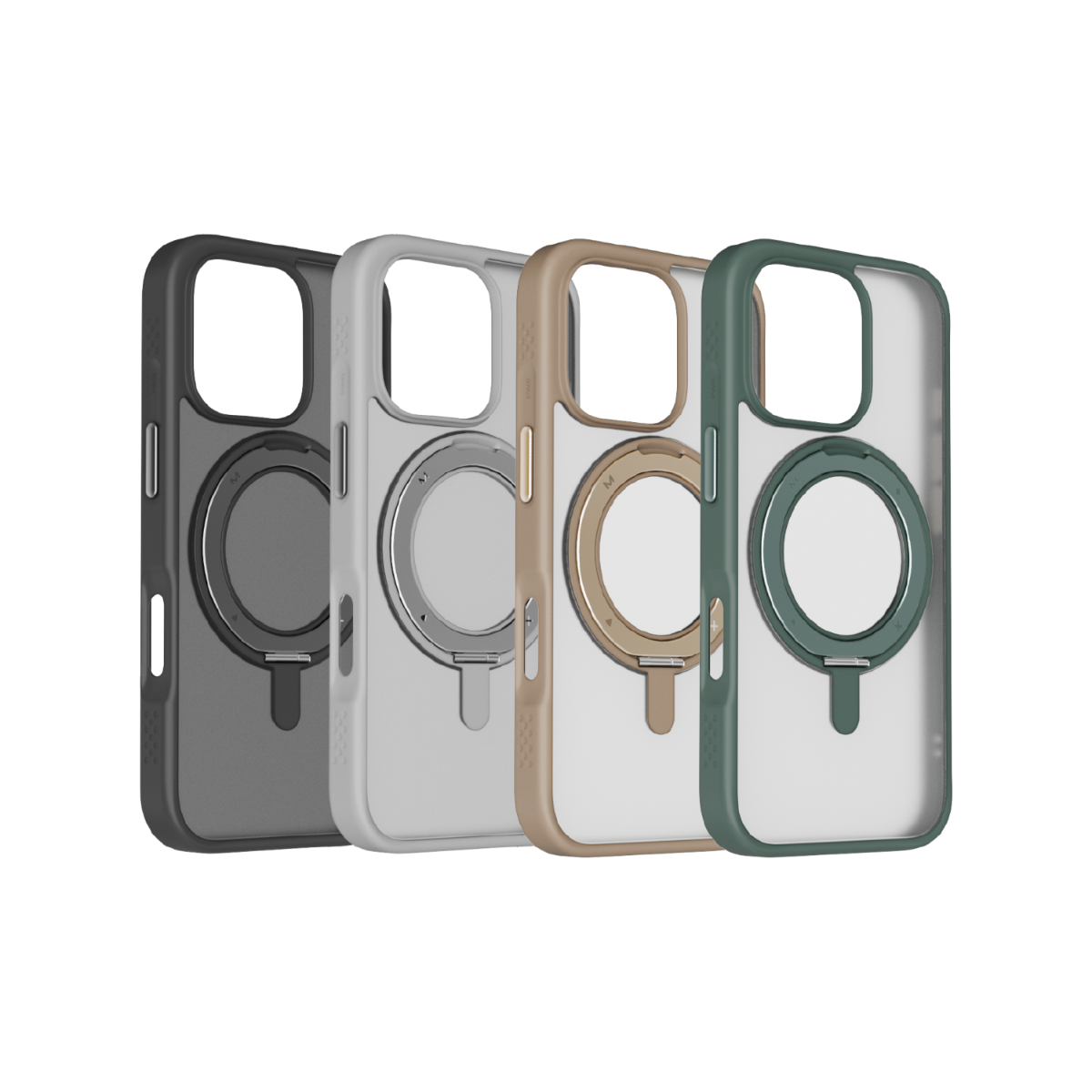 iPhone 16 Pro Momax Roller Mag Case (MagSafe Compatible) - Gold