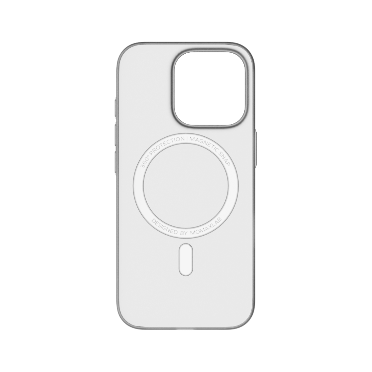 iPhone 16 Pro Max Momax Lite Mag Case (MagSafe Compatible) - White