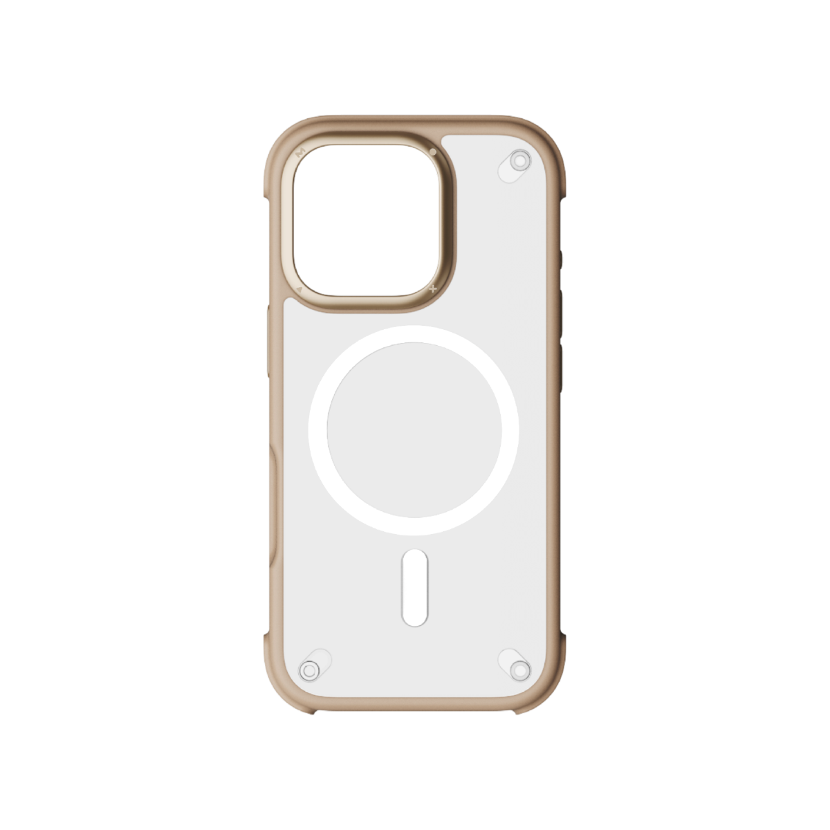 iPhone 16 Pro Momax Air Mag Case (MagSafe Compatible) - Gold