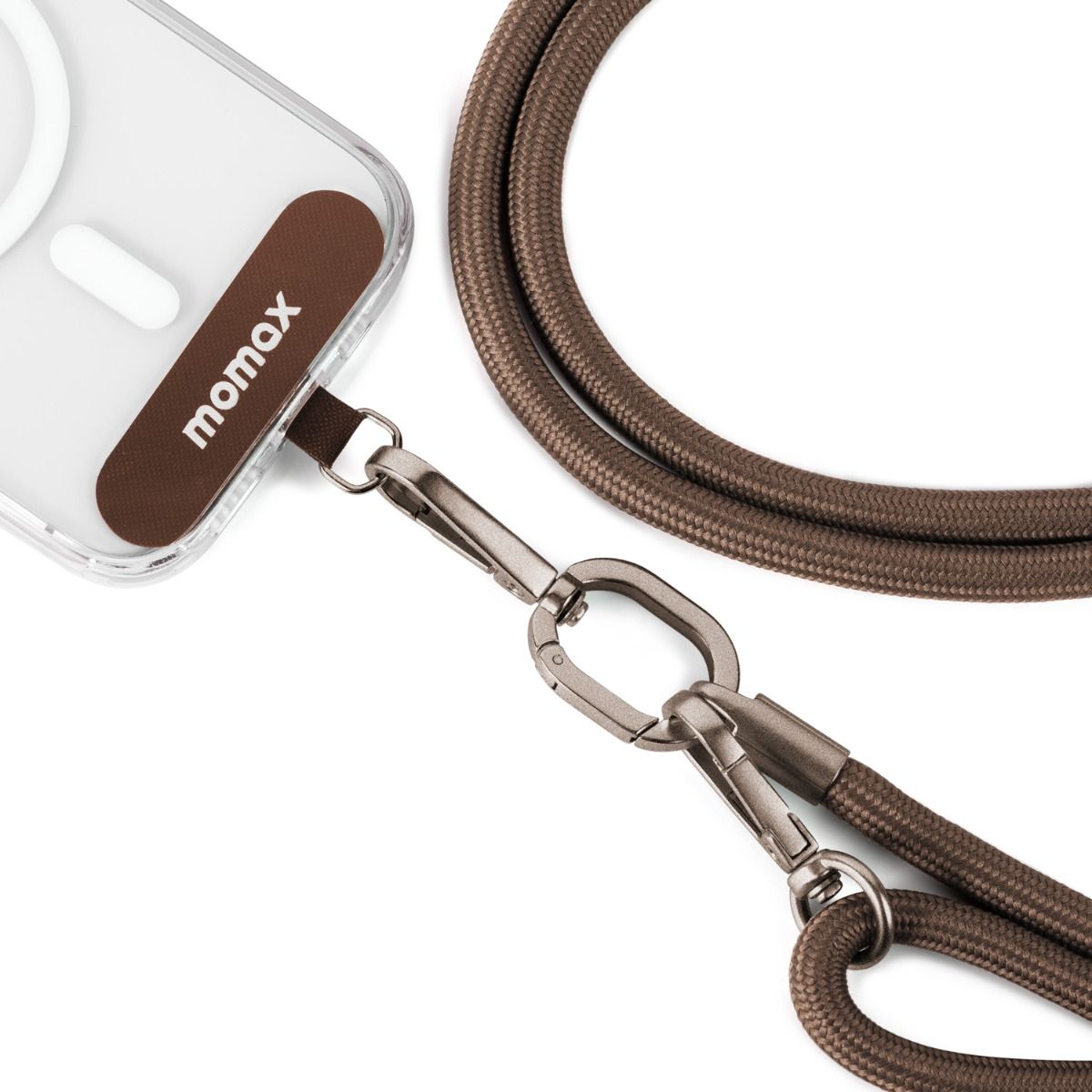 Skip to the beginning of the images gallery Momax Cord cros-body Strap - Gold
