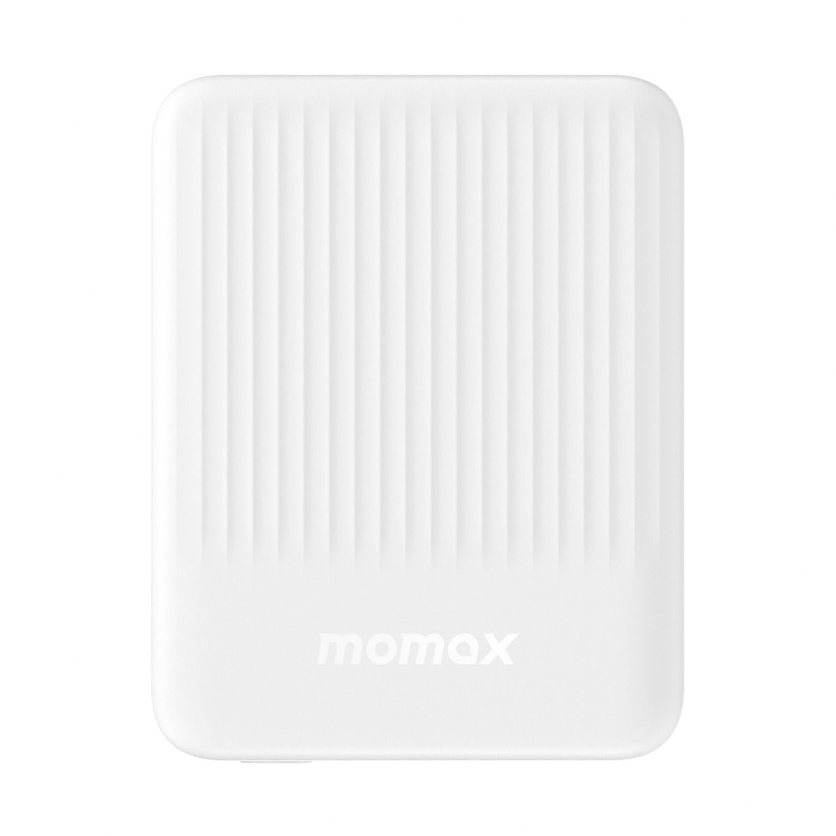 Momax Q.Mag Minimal 5000mAh Mag Wireless Battery (MagSafe Compatible) - White
