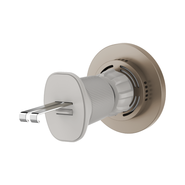 Momax 1-move Relaxaire Mag car mount with Air Freshener (MagSafe Compatible) - Titanium