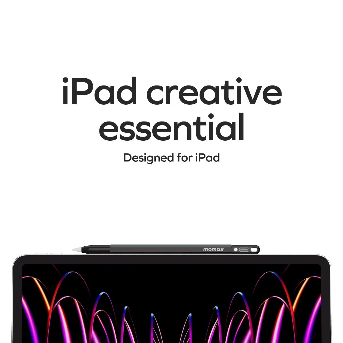 Momax Mag.Link Pop Magnetic Active Stylus Pen - Black