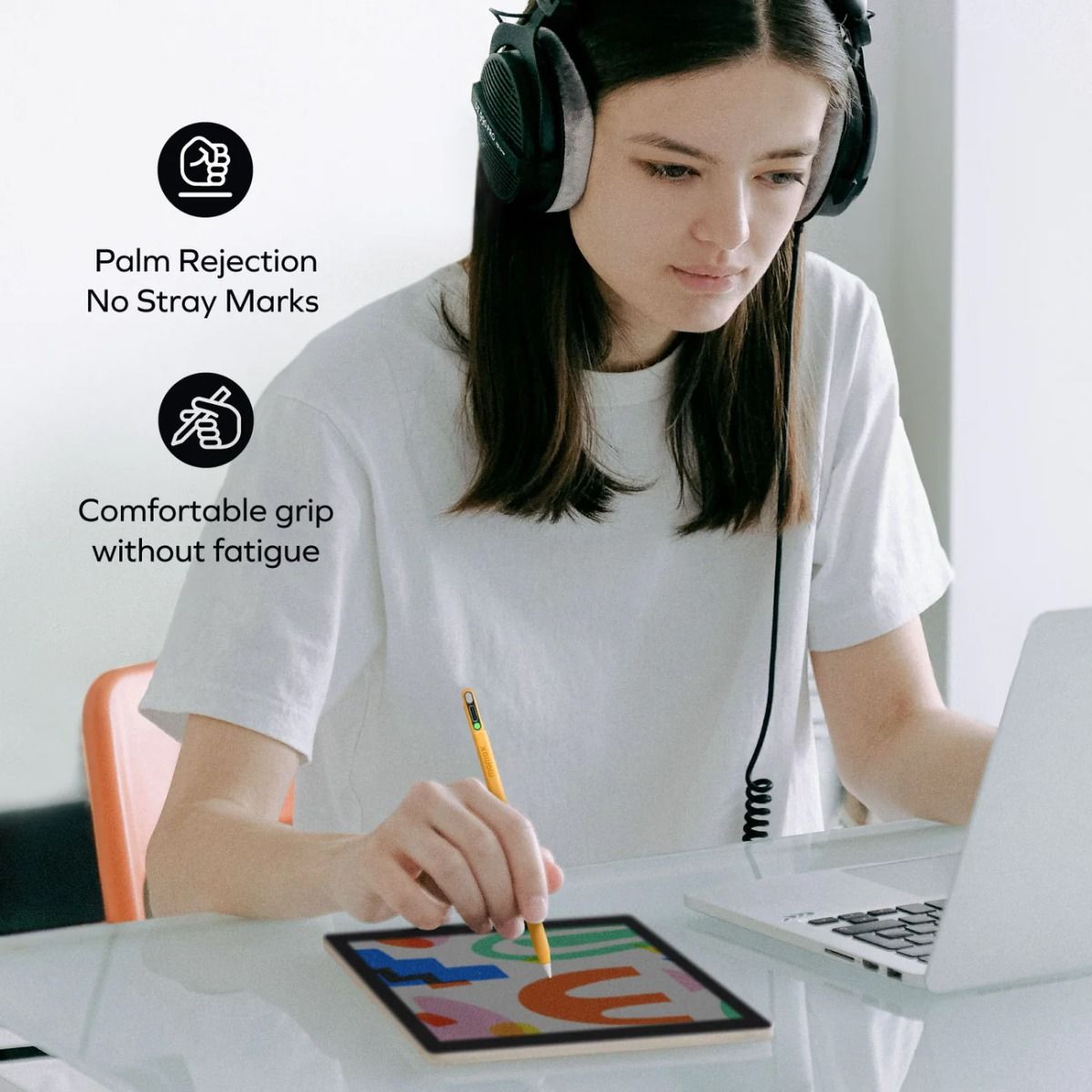 Momax Mag.Link Pop Magnetic Active Stylus Pen - Grey