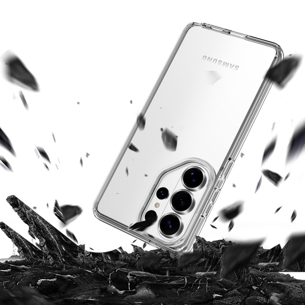 Samsung Galaxy A14 BLACKTECH Stay Clear - Clear