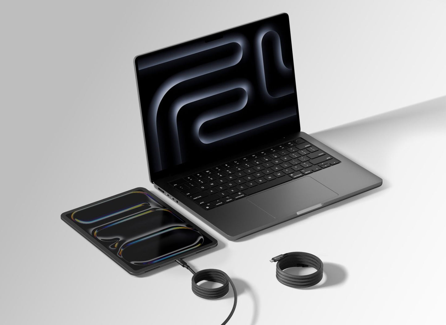 Momax Mag.Link Magnetic USB-C to Lightning Cable 60W Up to 1m - black
