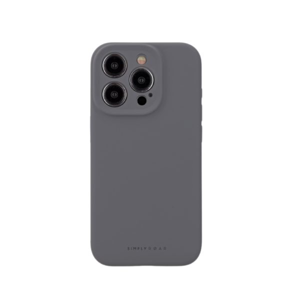 iPhone 16 Simply Roar Hyper Silicone Case (Magnetic Compatible) - Grey