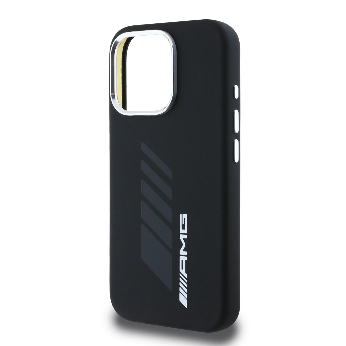 iPhone 16 Pro AMG HC SILI OVERSIZE RHOMBS (MagSafe Compatible) - Black