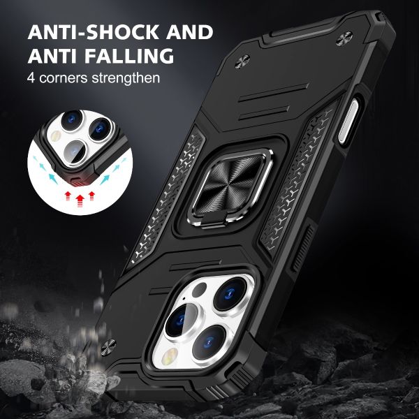 Samsung Galaxy S22 Plus BLACKTECH Robot Magnetic - Black