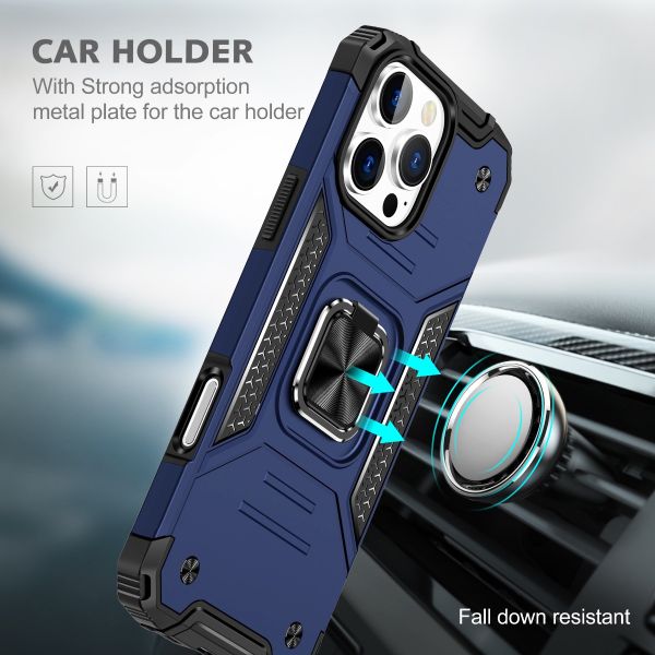 iPhone 14 Pro BLACKTECH Robot Magnetic - Navy