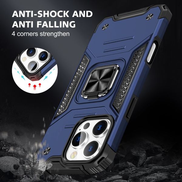 iPhone 14 Pro BLACKTECH Robot Magnetic - Navy