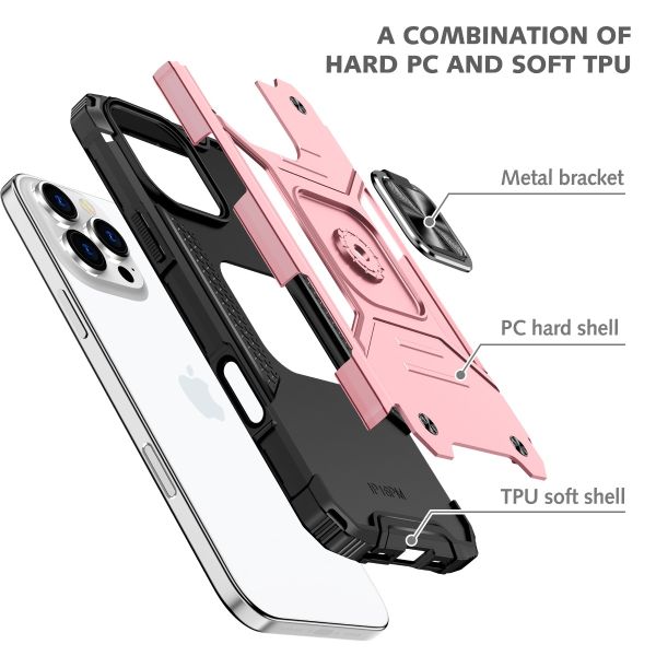 iPhone 13 Mini BLACKTECH Robot Magnetic - Rose Gold