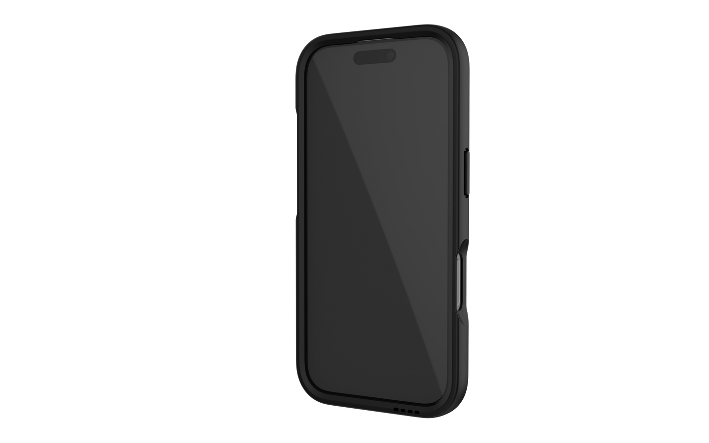 iPhone 16 UGLY RUBBER U Model MIL-STD 810H Certified 3m DROP TESTED (MagSafe Compatible) - Black
