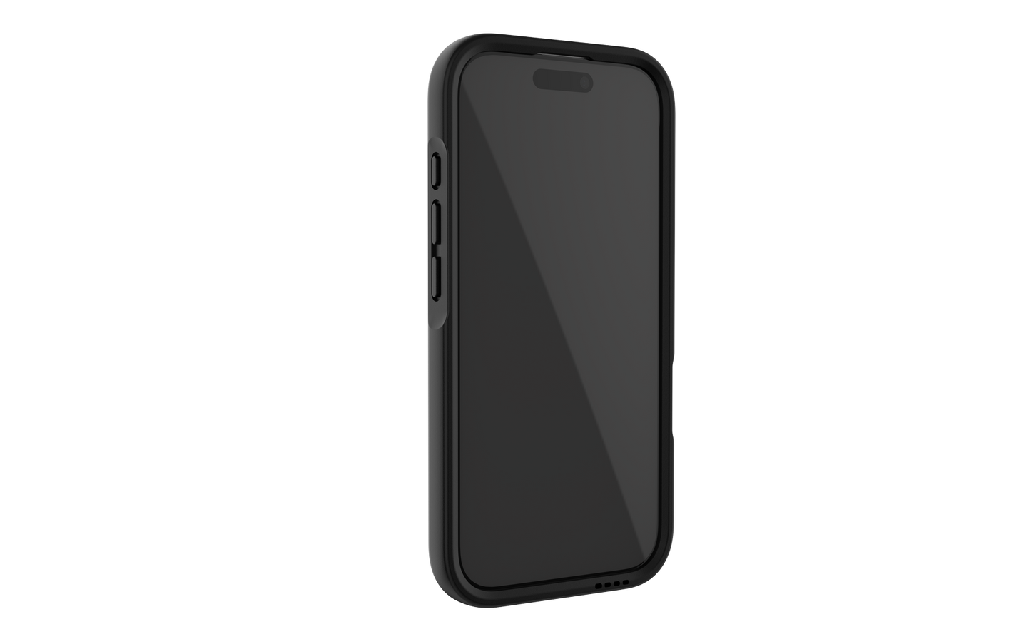 iPhone 16 UGLY RUBBER U Model MIL-STD 810H Certified 3m DROP TESTED (MagSafe Compatible) - Black