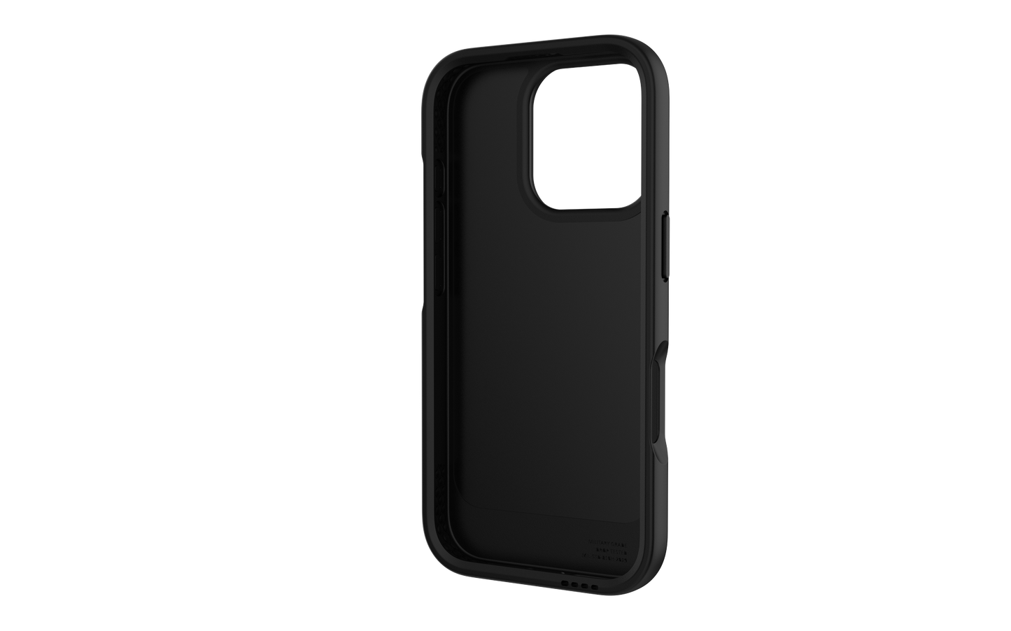 iPhone 16 UGLY RUBBER U Model MIL-STD 810H Certified 3m DROP TESTED (MagSafe Compatible) - Black