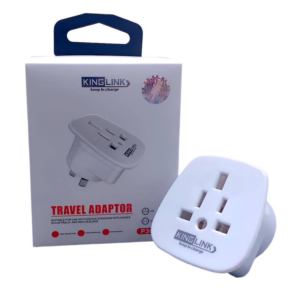 Kinglink 3 Pin Travel Adapter P302 MultiPlug For Convinent Accessories Charging