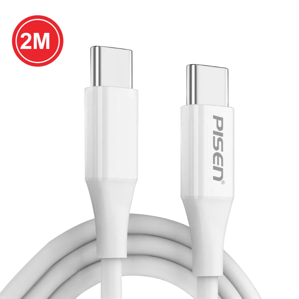 2M USB-C to USB-C PD60W Fast Charging Data Cable (CC-PD01-2000)