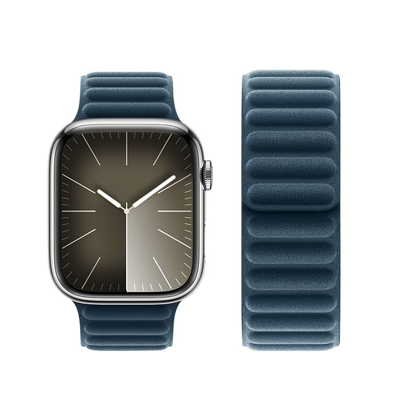 Apple Watch 44 / 45 / 46 / 49mm hoco. WA24 Original series magnetic chain strap - blue