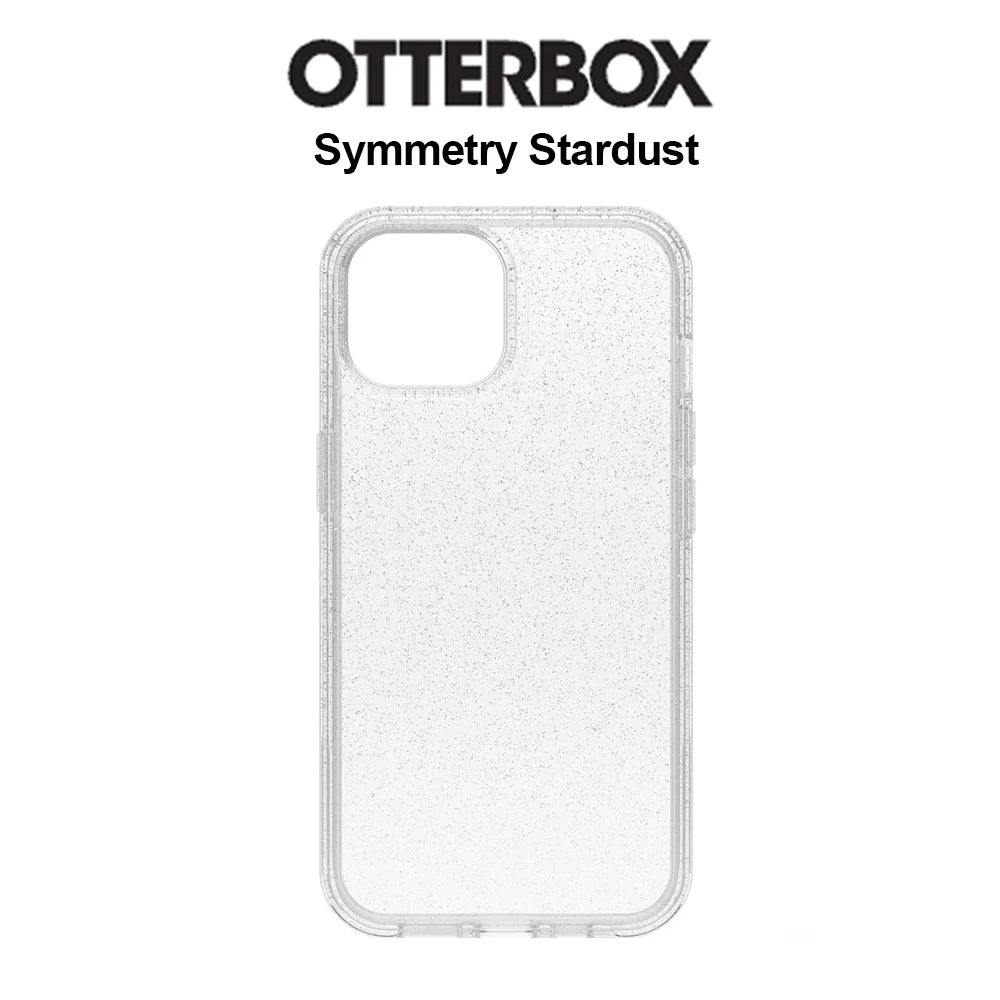 OtterBox Shockproof Grip Case For iPhone 15 Pro Max Symmetry, Stardust Clear Case