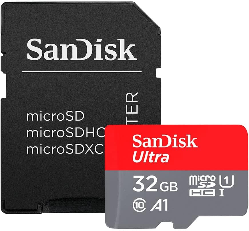 SanDisk Ultra microSDHC 32GB 120MB/s with SD Adaptor