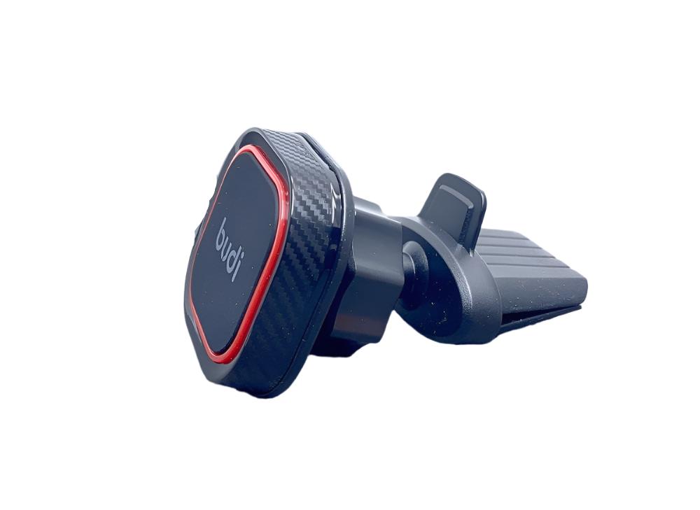 Budi CM529B 360 Degree Rotation Magnetic Car Mount Holder - Black
