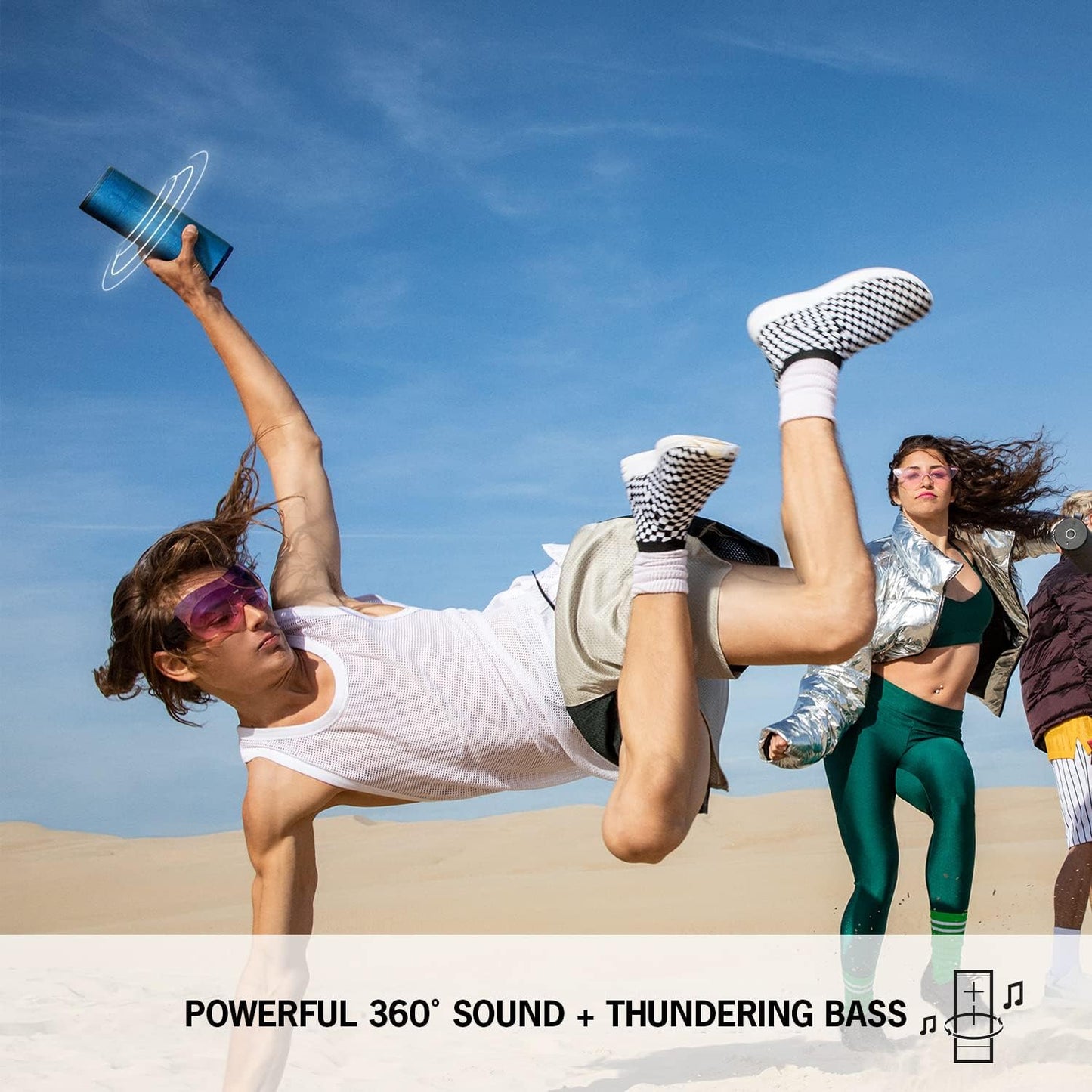UE Boom 3 Portable Bluetooth Speaker - Ultraviolet Purple