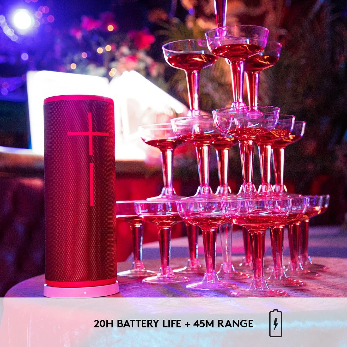 UE Boom 3 Portable Bluetooth Speaker - Ultraviolet Purple