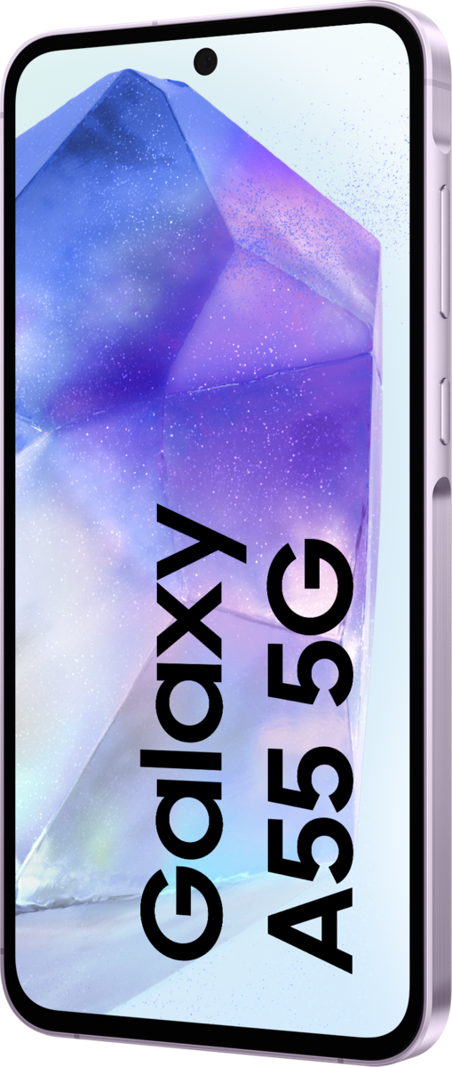 Samsung Galaxy A55 5G Single Sim + eSim 128GB 6.6" Screen Lilac - NFC (A/C not included)