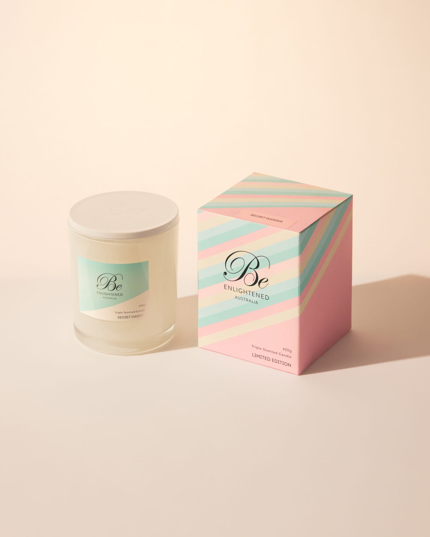 Secret Garden Triple Scented 2 Wick 420g Candle