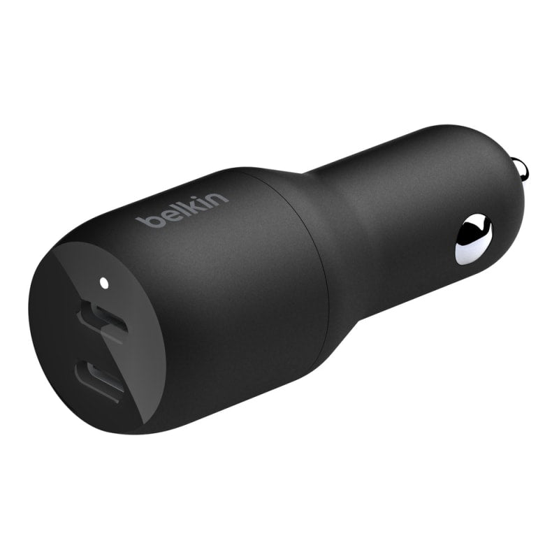 Belkin BoostCharge 36W Car Charger With Dual USB-C Outputs