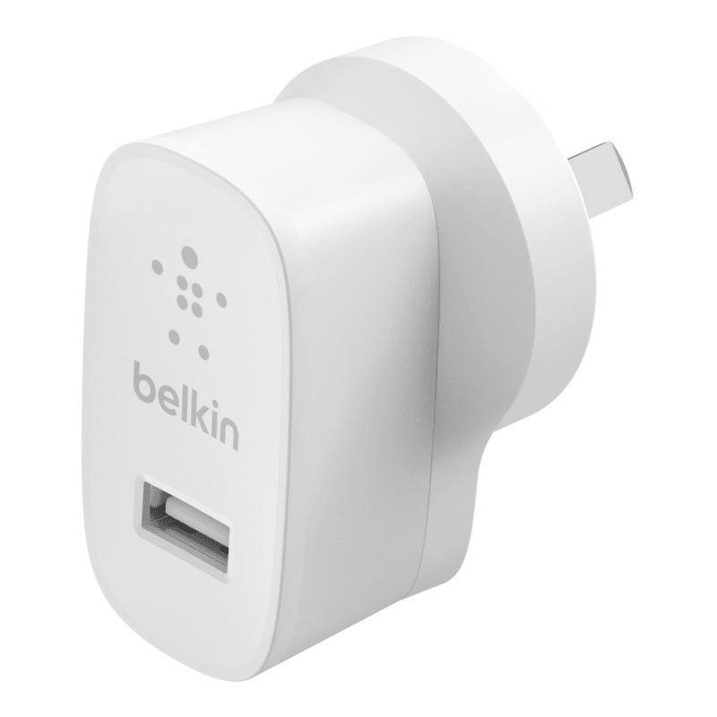 Belkin Single Port 12W USB-A Universally compatible - White